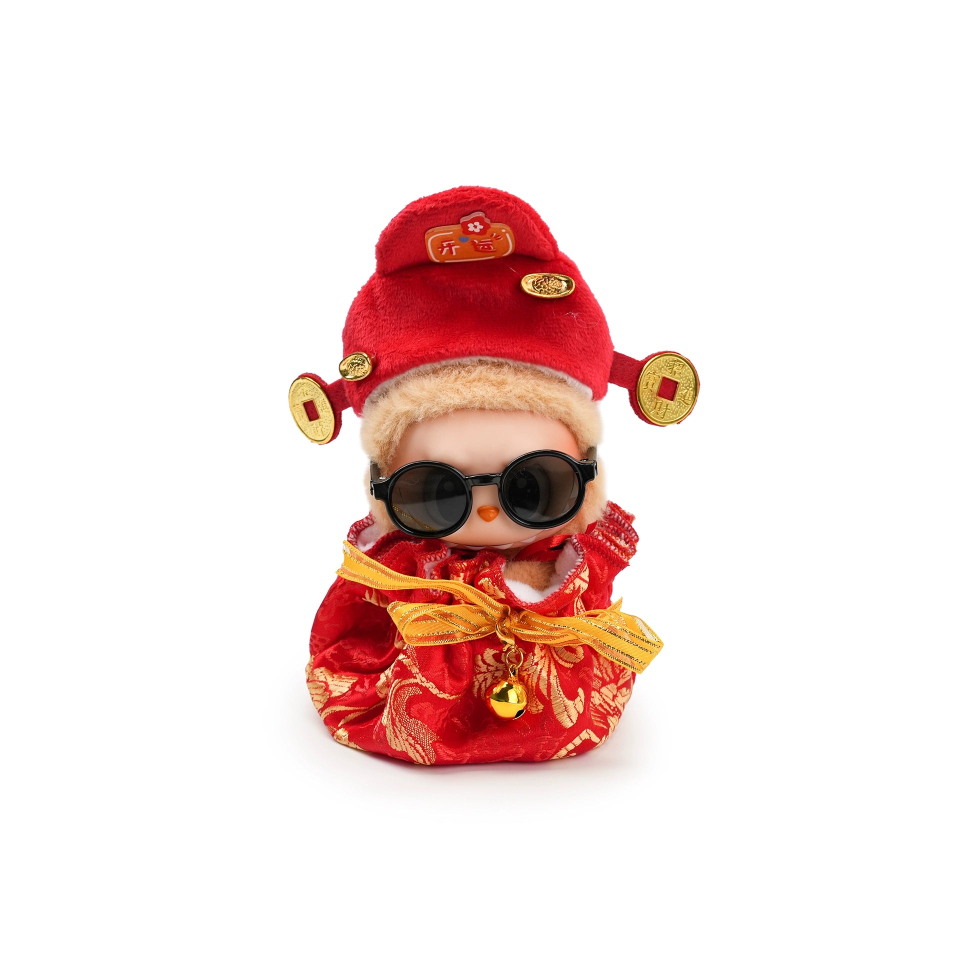 RYBUBU LABUBU vinyl sitting party, sweet silk, plush blind box cute baby clothes
