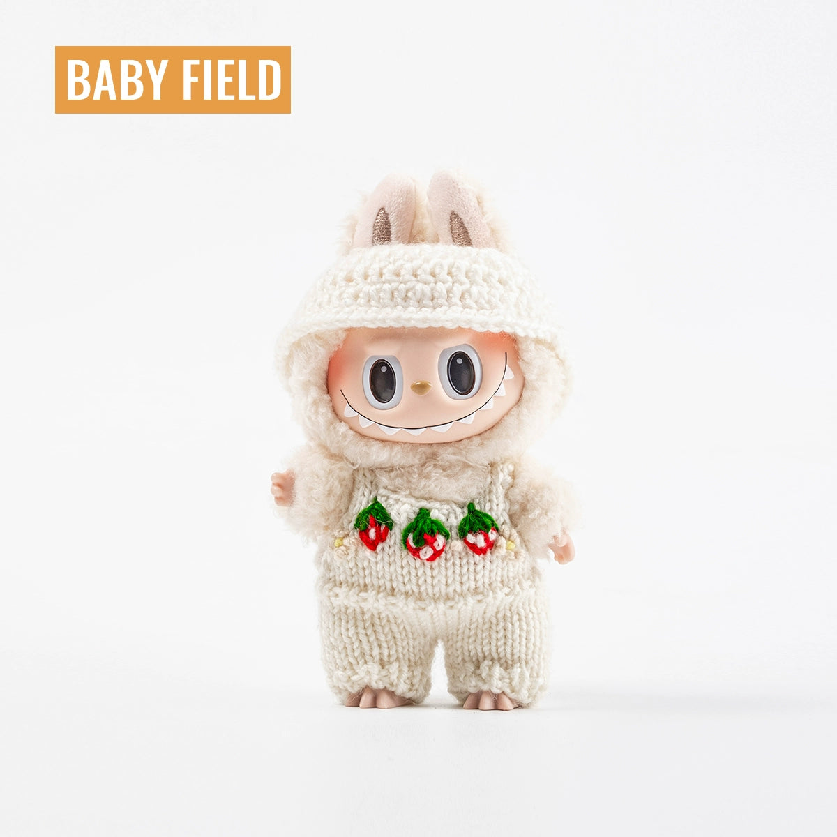 Rybubu × Babyfield labubu Macaron vinyl doll handmade clothes trendy baby clothes