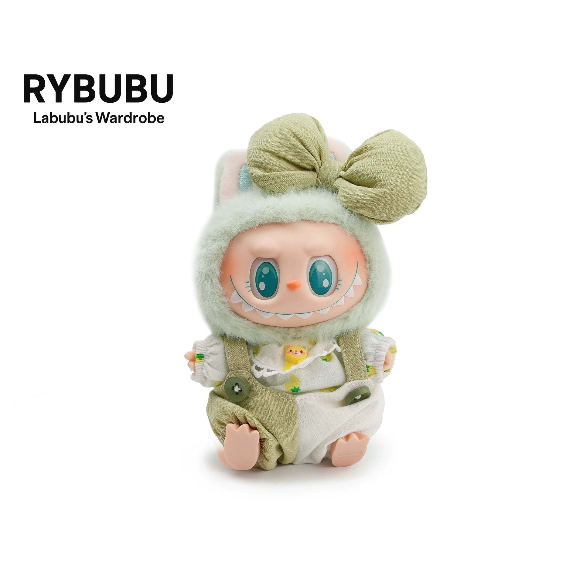 RYBUBU LABUBU vinyl sitting party, sweet silk, plush blind box cute baby clothes
