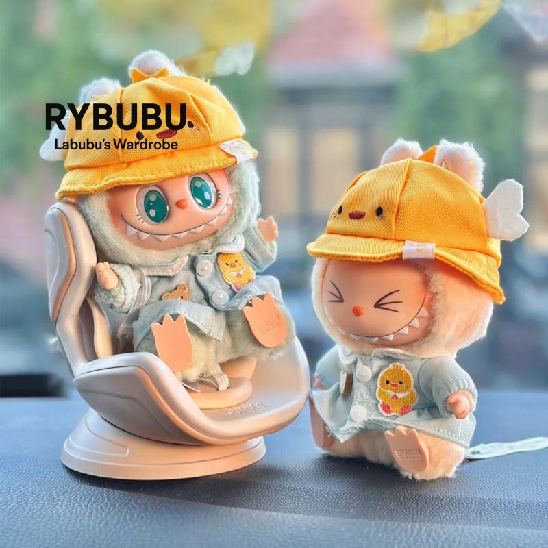 RYBUBU Doll Car Seat Display – Safety Style Accessory for Plush Toys