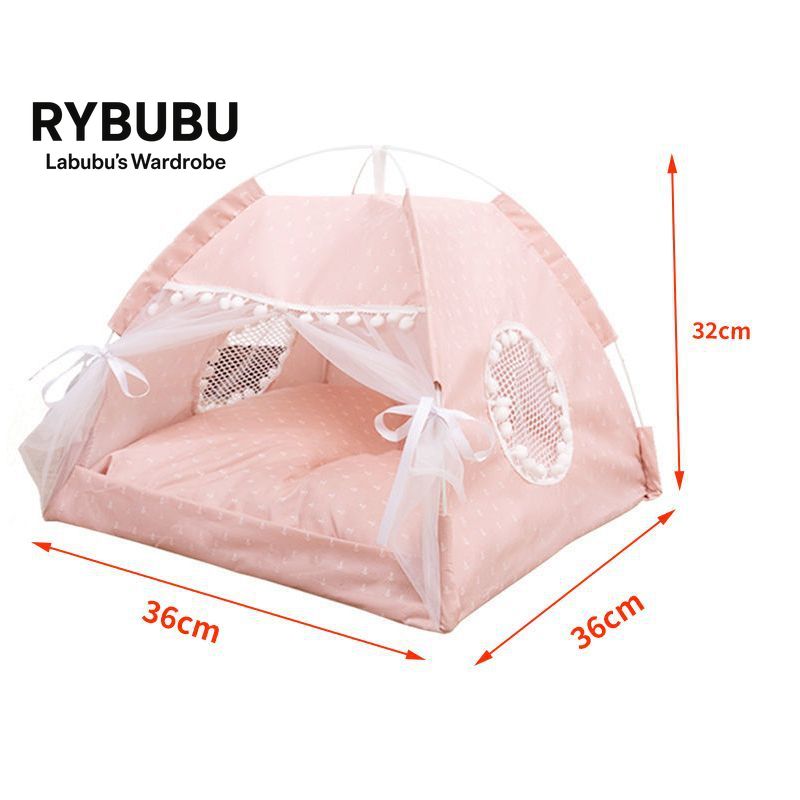 20Cm cotton doll bed furniture tent play house bjd small nest doll cute scene arrangement storage