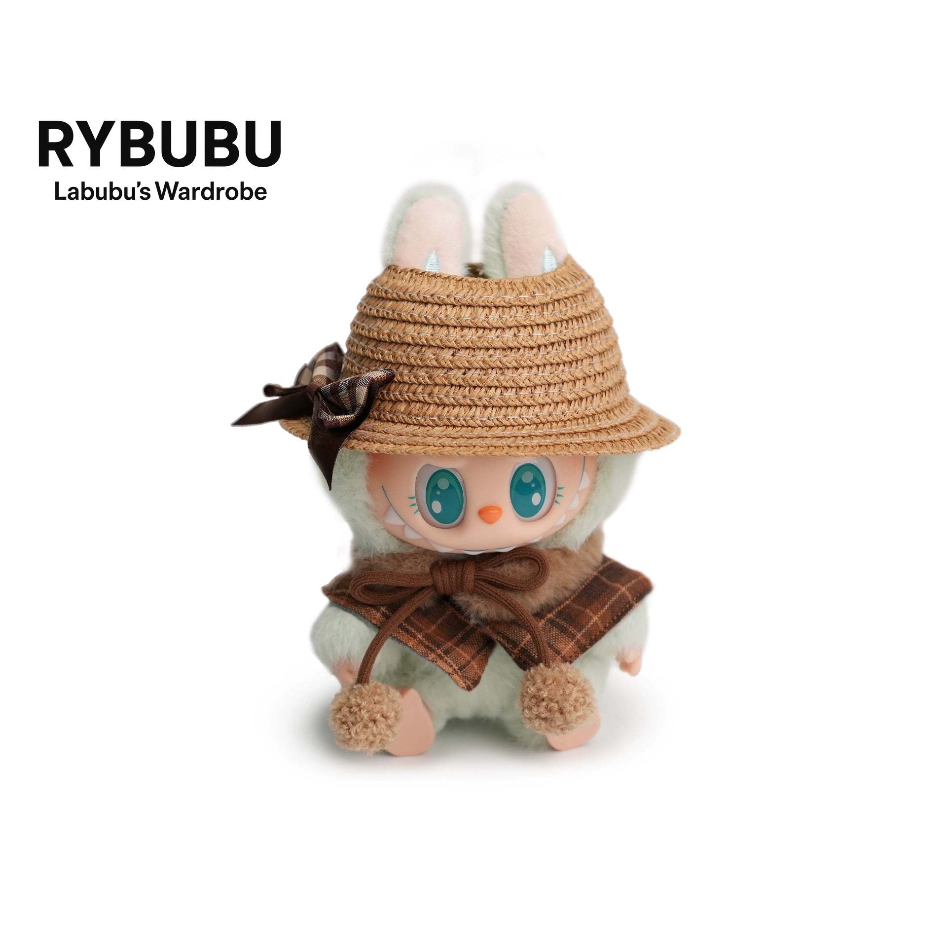 RYBUBU LABUBU vinyl sitting party, sweet silk, plush blind box cute baby clothes