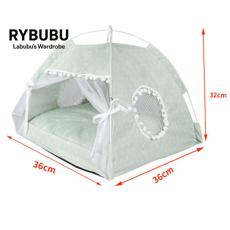 20Cm cotton doll bed furniture tent play house bjd small nest doll cute scene arrangement storage