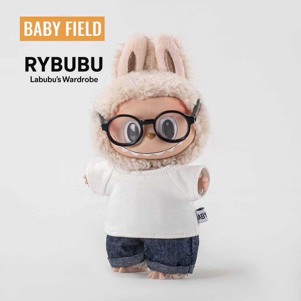 Rybubu × Babyfield labubu Macaron vinyl doll handmade clothes trendy baby clothes