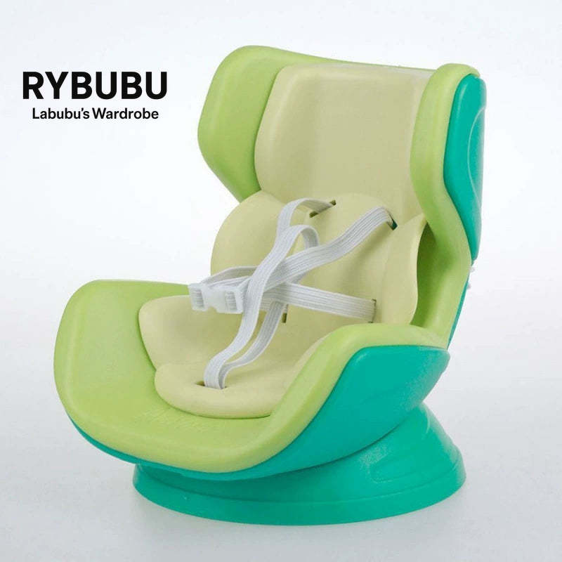 LABUBU car seat second generation sit party vinyl rabub car out trend seat