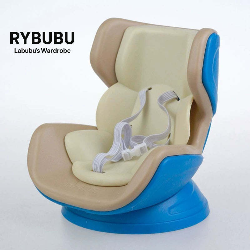 LABUBU car seat second generation sit party vinyl rabub car out trend seat