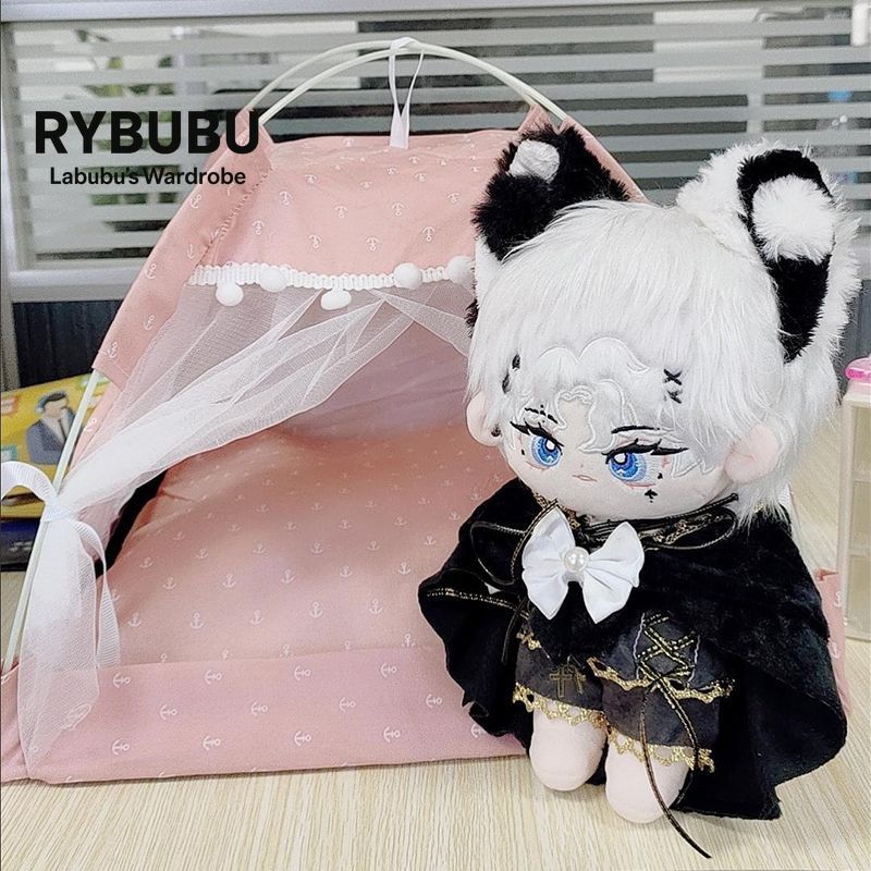 20Cm cotton doll bed furniture tent play house bjd small nest doll cute scene arrangement storage