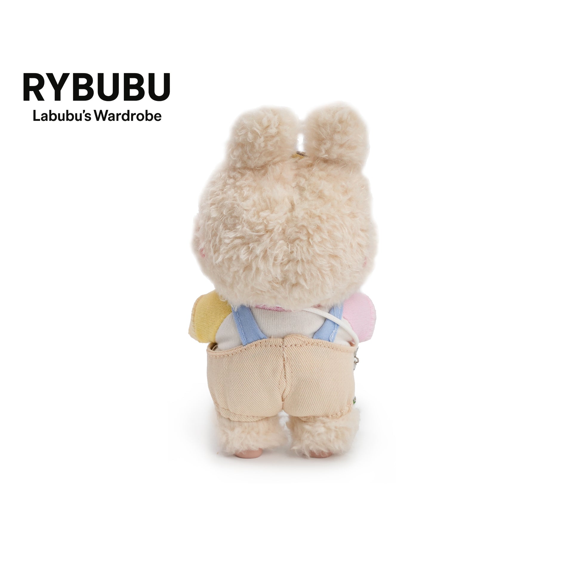 LABUBU vinyl heart macaron, plush blind box cute baby clothes
