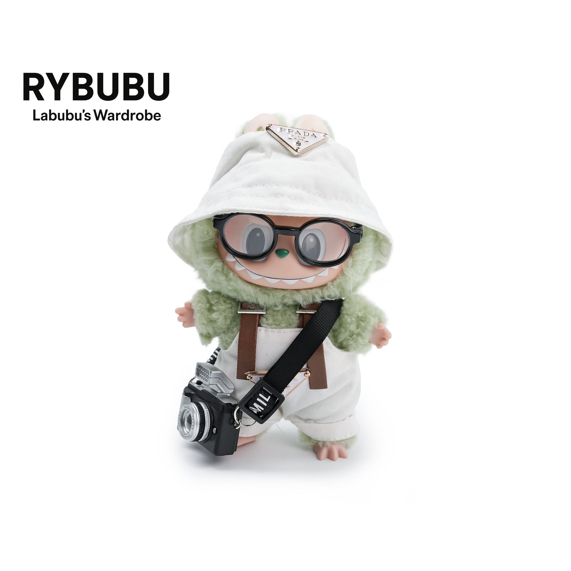 RYBUBU LABUBU vinyl sitting party, sweet silk, plush blind box cute baby clothes
