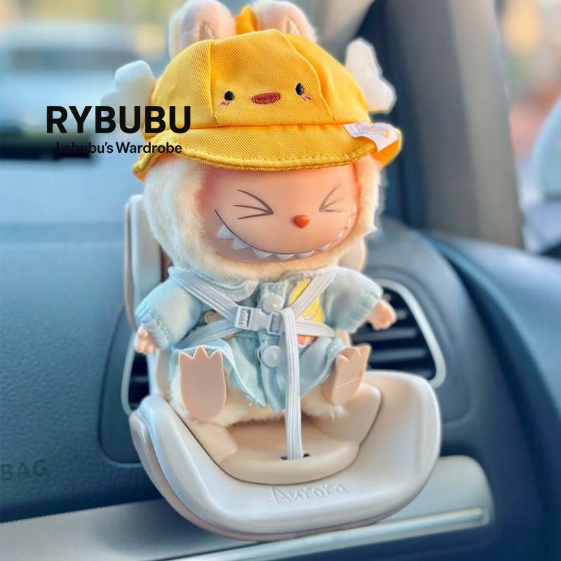 RYBUBU Doll Car Seat Display – Safety Style Accessory for Plush Toys