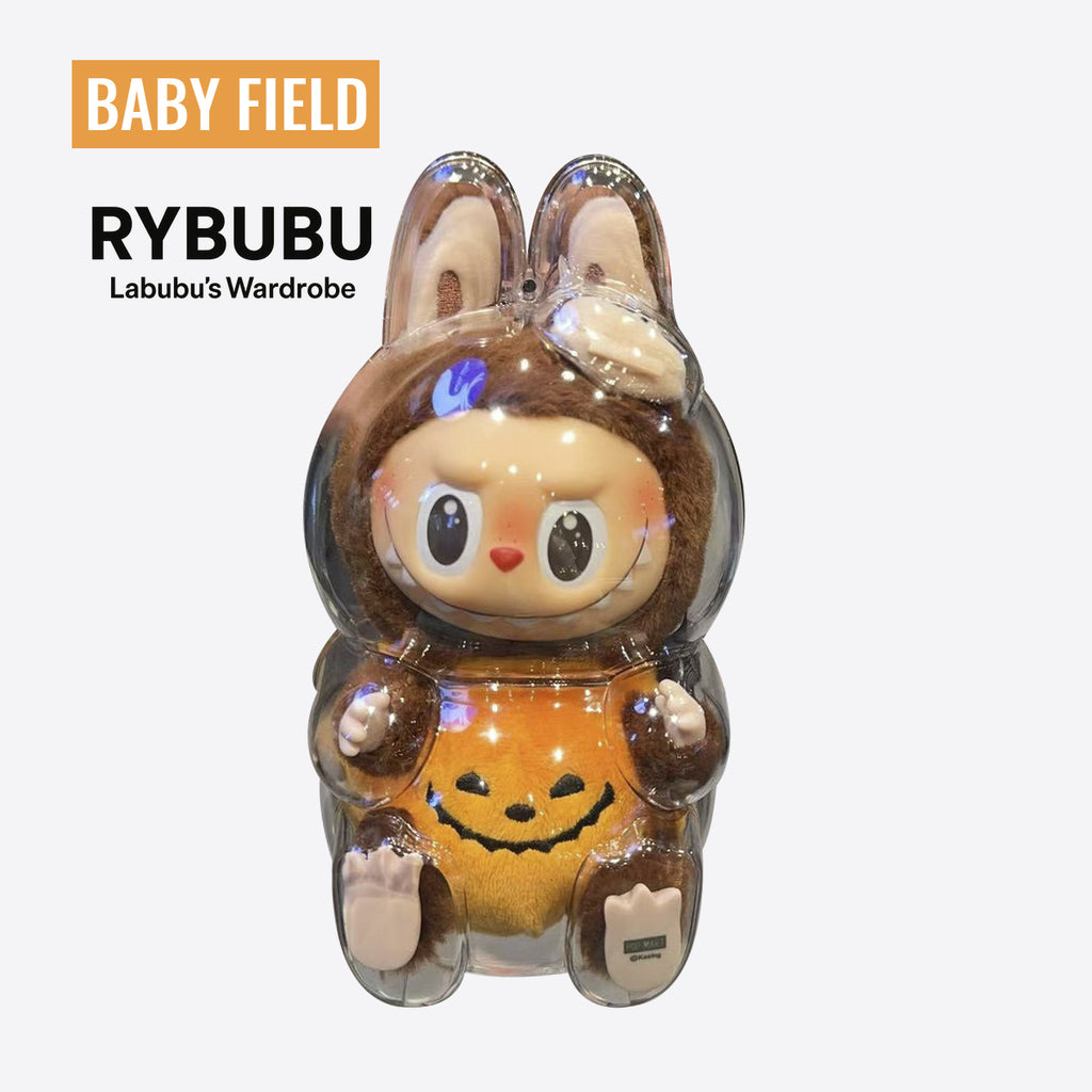 Rybubu × Babyfield labubu macaron transparent acrylic protective case display box