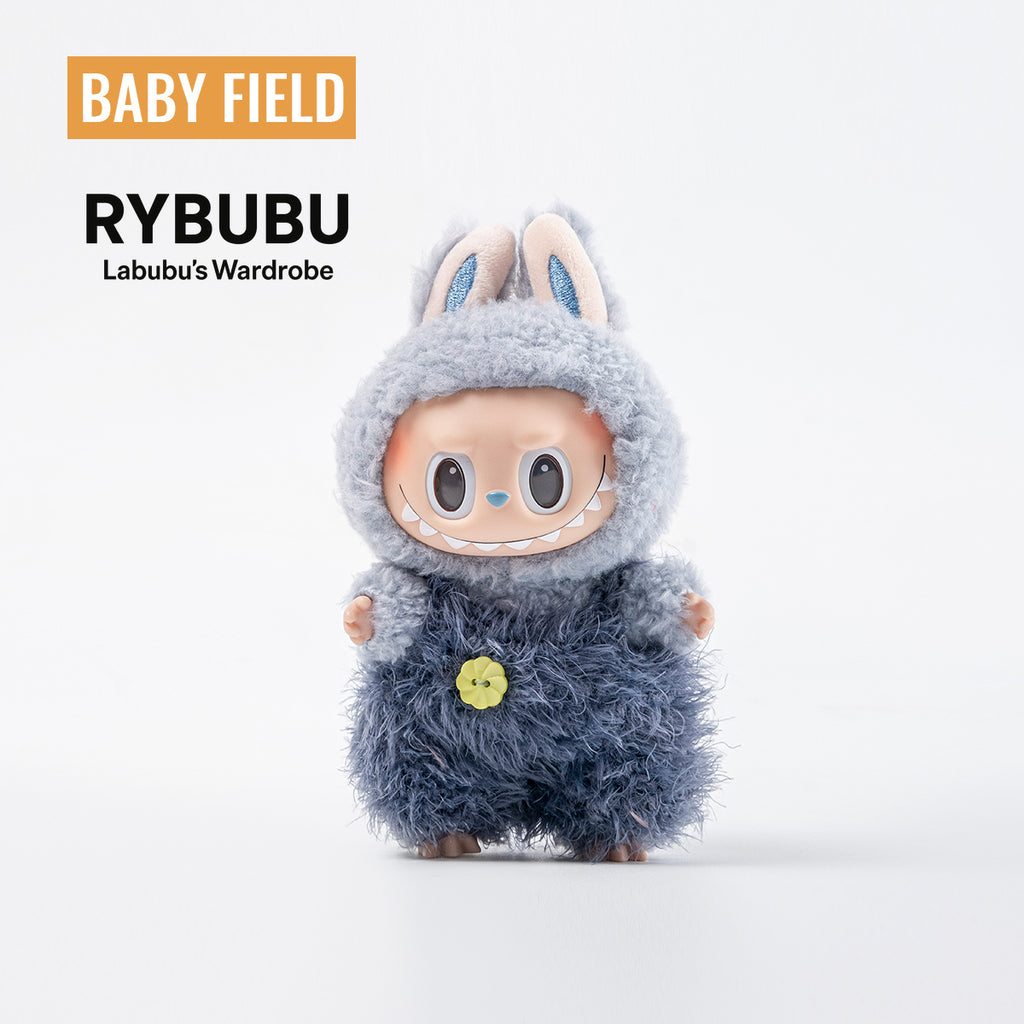Rybubu × Babyfield labubu Macaron vinyl doll handmade clothes trendy baby clothes
