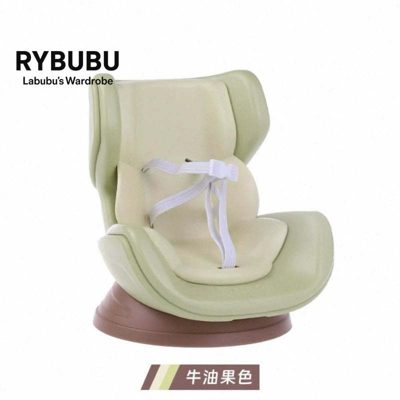 LABUBU car seat second generation sit party vinyl rabub car out trend seat