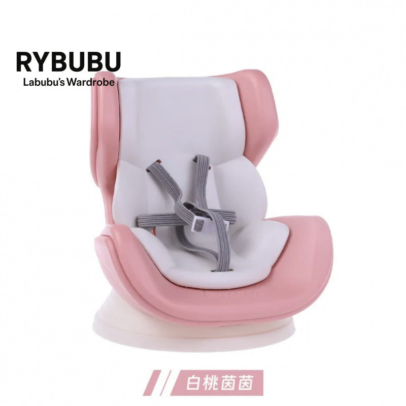 RYBUBU Doll Car Seat Display – Safety Style Accessory for Plush Toys