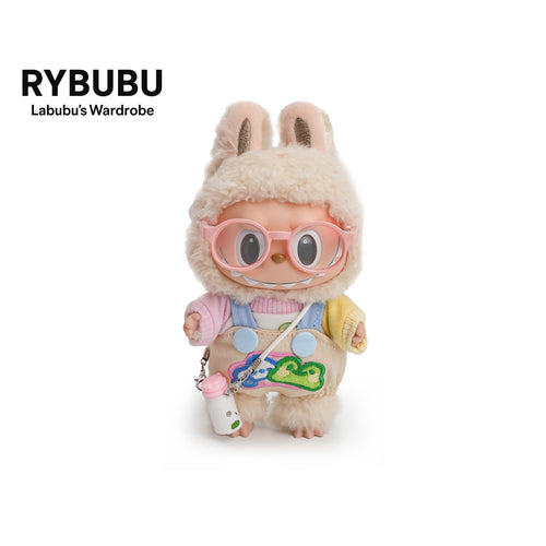 LABUBU vinyl heart macaron, plush blind box cute baby clothes