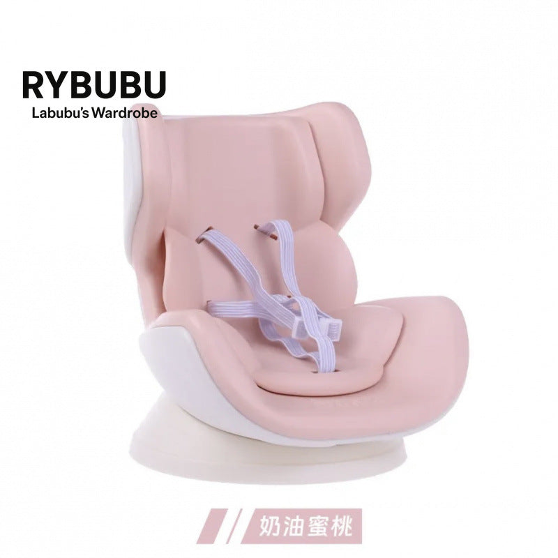RYBUBU Doll Car Seat Display – Safety Style Accessory for Plush Toys
